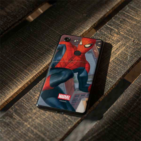 Marvel Spiderman Spidey Sense Google Pixel 3 Skin